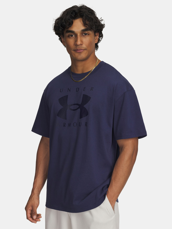 Under Armour Pánské tričko Under Armour UA M HW OS Branded SS-BLU