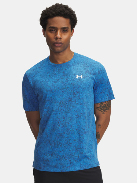 Under Armour Pánské tričko Under Armour UA Tech Tee Pixelate-BLU