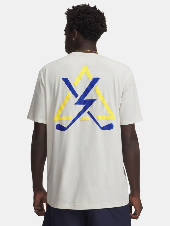 Under Armour Pánské tričko Under Armour UA Golf Warning SS-BRN