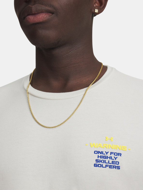 Under Armour Pánské tričko Under Armour UA Golf Warning SS-BRN