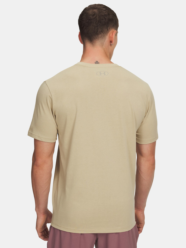 Under Armour Pánské tričko Under Armour UA ABC CAMO BOXED LOGO SS-BRN