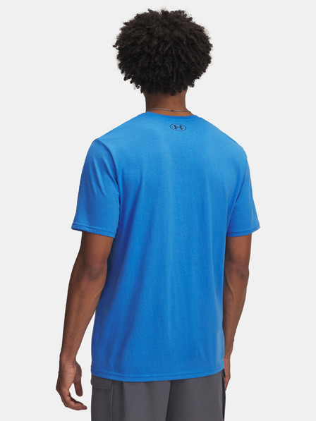 Under Armour Pánské tričko Under Armour UA TEAM ISSUE WORDMARK SS-BLU