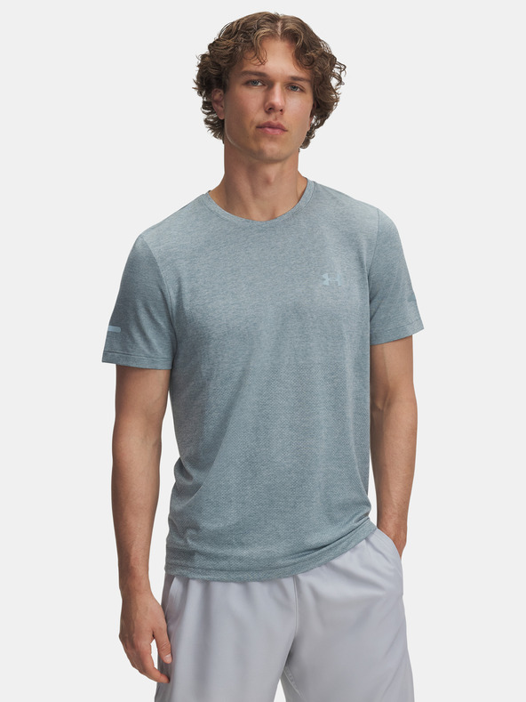 Under Armour Pánské tričko Under Armour UA SEAMLESS STRIDE SS-GRN