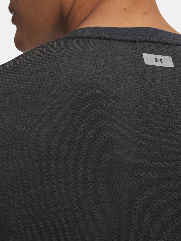 Under Armour Pánské tričko Under Armour UA Trail Run Wool SS-BLK