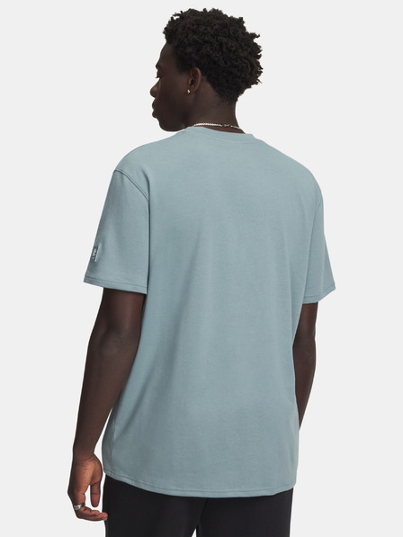 Under Armour Pánské tričko Under Armour Curry Verbiage Tee 1-GRN