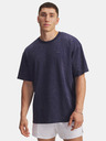 Under Armour Pánské tričko Under Armour UA M HW OS LOGO WASH SS-BLU