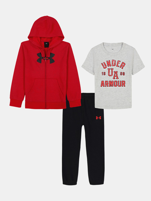 Under Armour Chlapecký set Under Armour UA RIVAL 3PC HOODIE SET