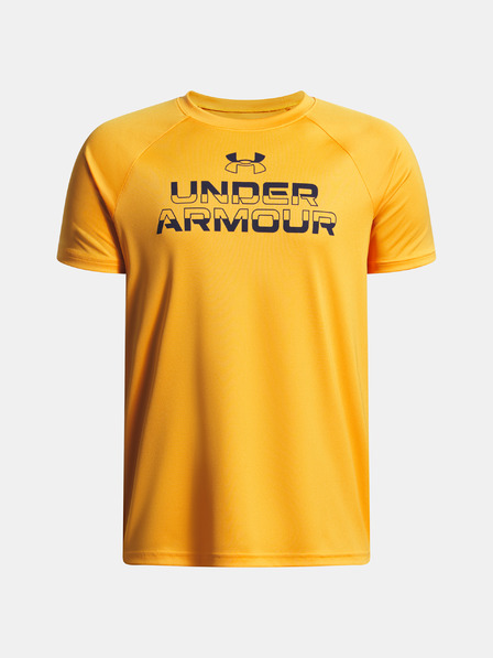 Under Armour Chlapecké tričko Under Armour UA Tech Split Wordmark SS-ORG
