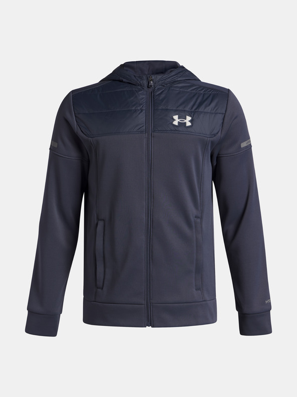 Under Armour Chlapecká mikina Under Armour UA Armour Flc Pro Utility FZ-GRY