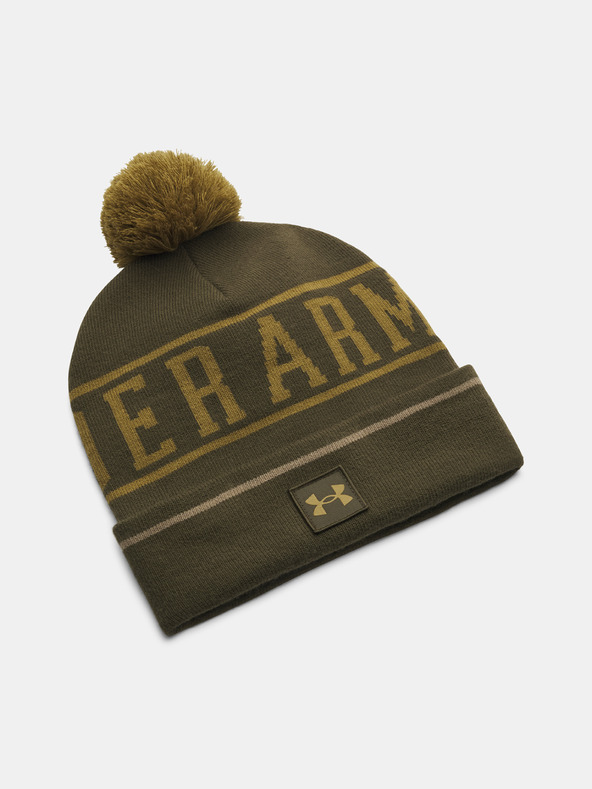 Under Armour Pánská čepice Under Armour M Halftime Pom Beanie-GRN