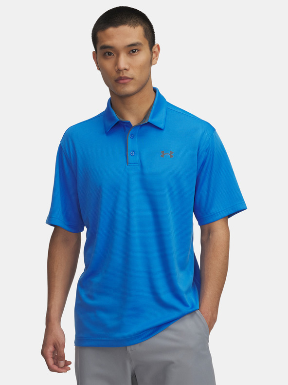 Under Armour Pánské tričko Under Armour Tech Polo-BLU