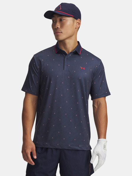 Under Armour Pánské tričko Under Armour UA Drive Warning Polo-BLU