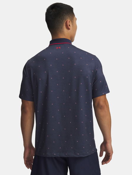 Under Armour Pánské tričko Under Armour UA Drive Warning Polo-BLU