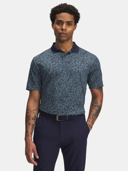 Under Armour Pánské tričko Under Armour UA Matchplay Printed Polo-BLU