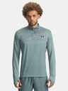 Under Armour Pánské tričko Under Armour UA Tech Utility 1/4 Zip-GRN