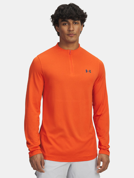 Under Armour Pánské tričko Under Armour Vanish Elite Seamless 1/4 Zp-ORG