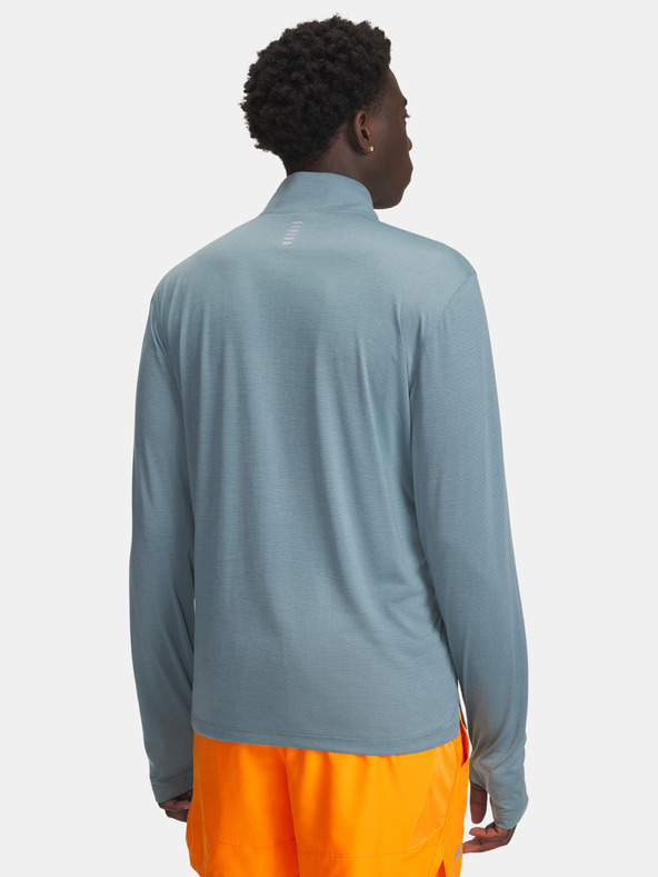 Under Armour Pánské tričko Under Armour UA LAUNCH 1/4 ZIP-BLU