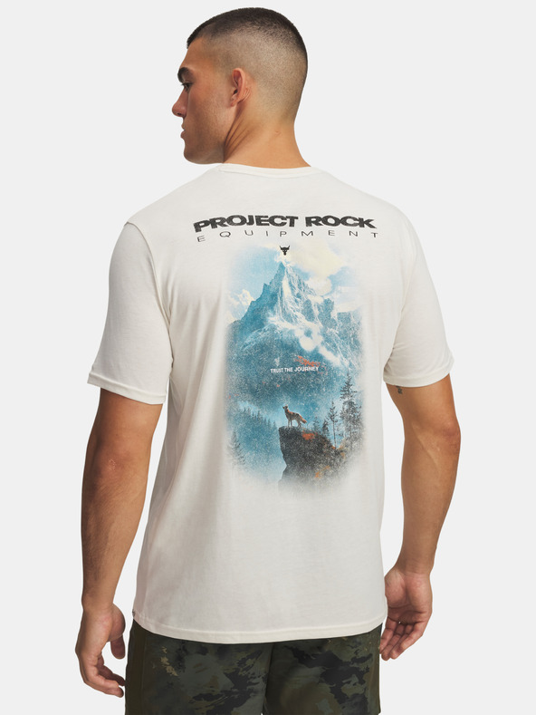 Under Armour Pánské tričko Under Armour Pjt Rck Q4 SS 2-BRN