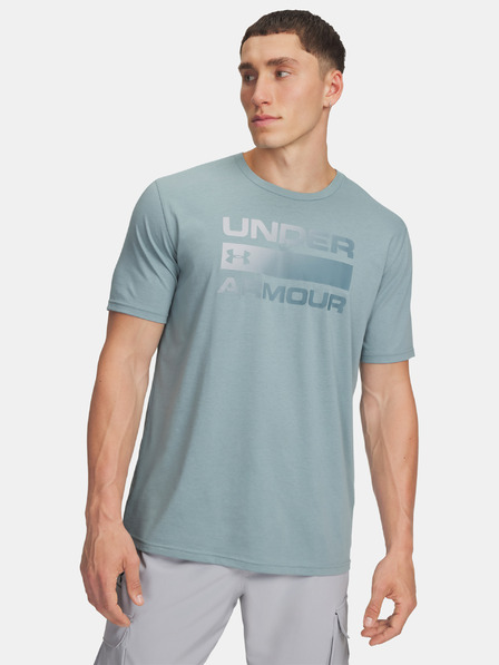 Under Armour Pánské tričko Under Armour UA TEAM ISSUE WORDMARK SS-GRN