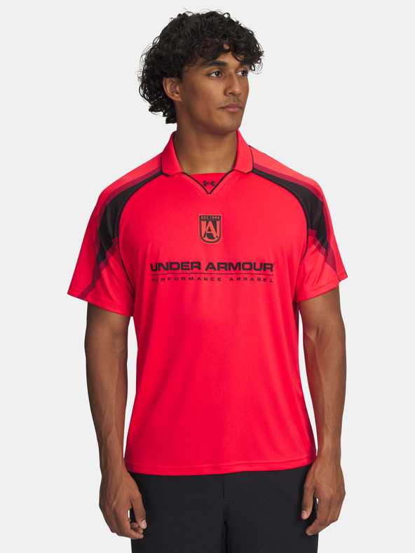 Under Armour Pánské tričko Under Armour UA M 96 Terrace Jersey SS-RED