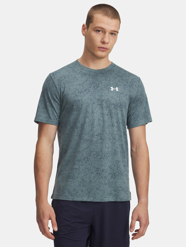 Under Armour Pánské tričko Under Armour UA Tech Tee Pixelate-BLU