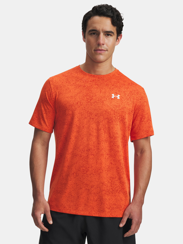 Under Armour Pánské tričko Under Armour UA Tech Tee Pixelate-ORG