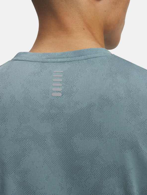 Under Armour Pánské tričko Under Armour UA Launch Camo SS-GRN