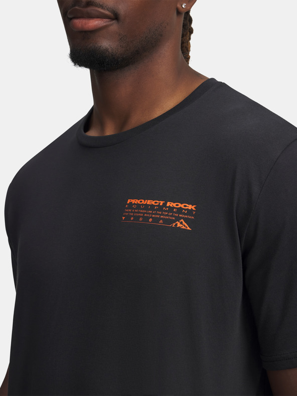 Under Armour Pánské tričko Under Armour Pjt Rck Q4 SS 1-BLK