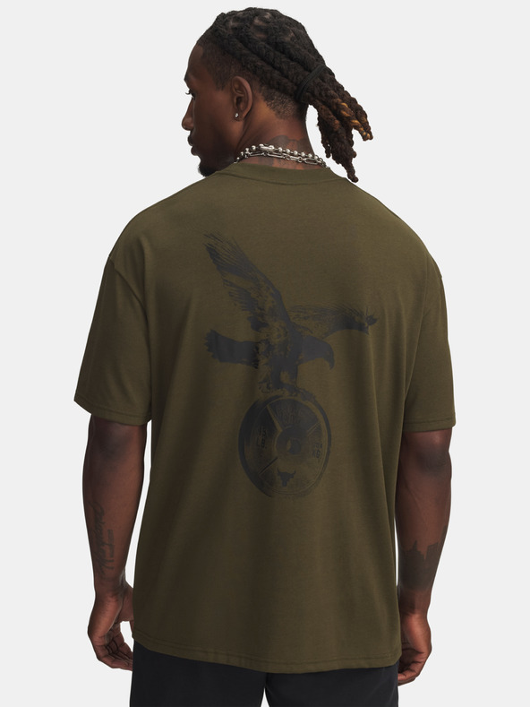 Under Armour Pánské tričko Under Armour UA Pjt Rck SS Q4 ST-GRN