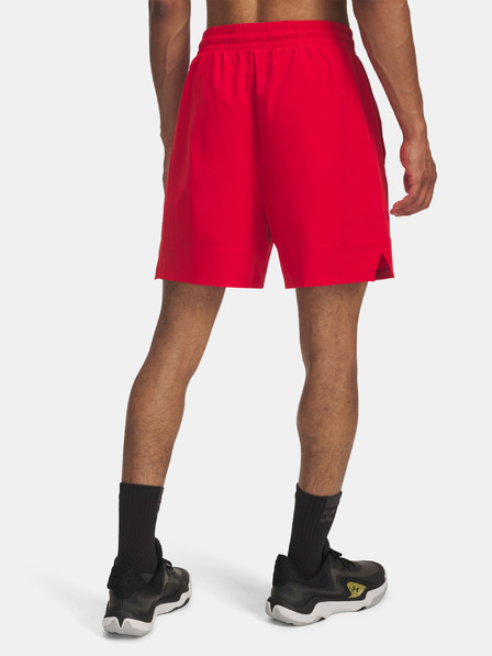 Under Armour Pánské kraťasy Under Armour UA M Zone 7in Wvn Short Grphc-RED