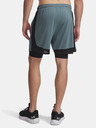 Under Armour Pánské kraťasy Under Armour UA Tech Vent 2in1 Short-BLU