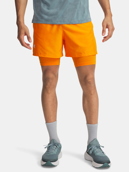 Under Armour Pánské kraťasy Under Armour UA LAUNCH 5'' 2-IN-1 SHORTS-ORG
