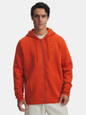 Under Armour Pánská mikina Under Armour UA Icon Fleece FZ Hood-ORG