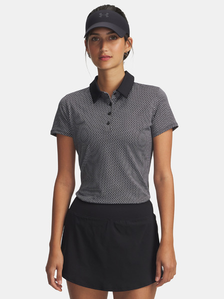 Under Armour Dámské tričko Under Armour UA Playoff 3.0 Printed Polo-BLK