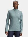 Under Armour Dámské tričko Under Armour Tech Rib 1/2 Zip-GRN