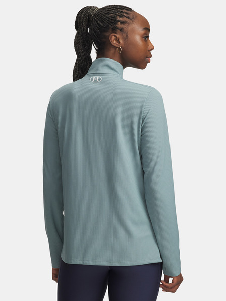 Under Armour Dámské tričko Under Armour Tech Rib 1/2 Zip-GRN