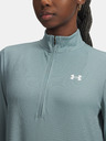 Under Armour Dámské tričko Under Armour Tech Rib 1/2 Zip-GRN