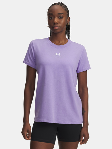 Under Armour Dámské tričko Under Armour UA Rival Core SS-PPL