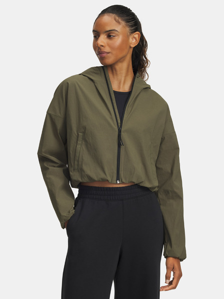 Under Armour Dámská bunda Under Armour Unstoppable Woven Rstop LS-GRN
