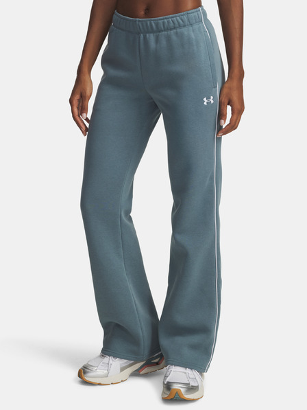 Under Armour Dámské sportovní kalhoty Under Armour UA Rival Flc Piped Pant-BLU