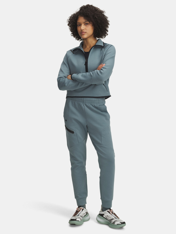 Under Armour Dámské tepláky Under Armour Unstoppable Flc Jogger-BLU