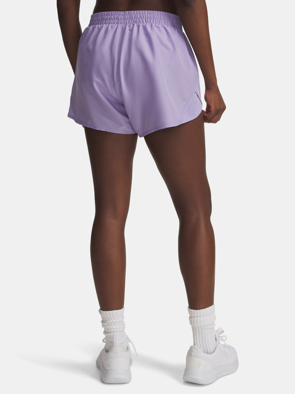Under Armour Dámské kraťasy Under Armour UA Fly By 3'' Shorts-PPL
