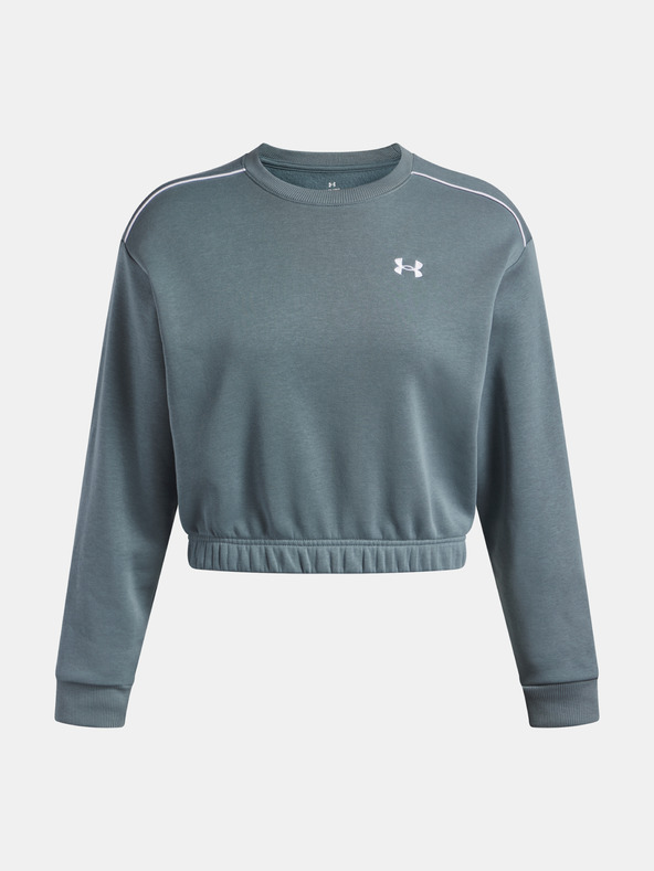 Under Armour Dámská mikina Under Armour UA Rival Fleece Piped Crew-BLU