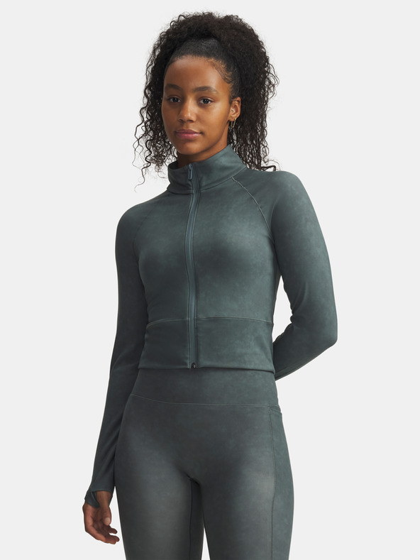 Under Armour Dámská mikina Under Armour Meridian Suede Effect FZ-BLU