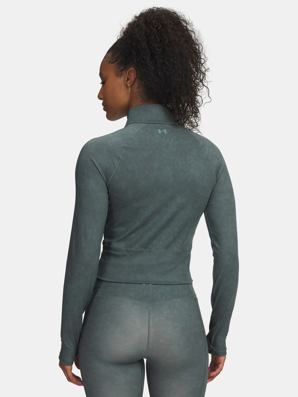 Under Armour Dámská mikina Under Armour Meridian Suede Effect FZ-BLU