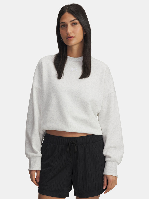Under Armour Dámská mikina Under Armour UA Rival Fleece OS Crew-GRY