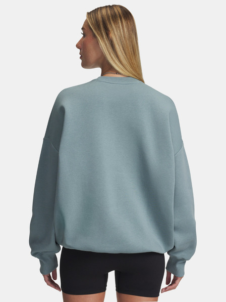 Under Armour Dámská mikina Under Armour Rival Flc OS Varsity Crew-GRN