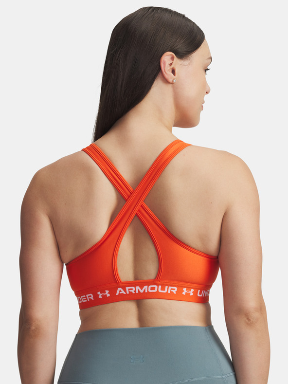Under Armour Dámská podprsenka Under Armour Crossback Mid Bra-ORG