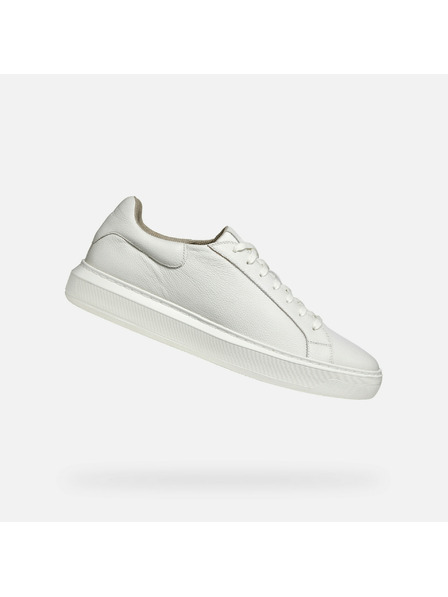 Geox Bílé pánské tenisky Geox Deiven