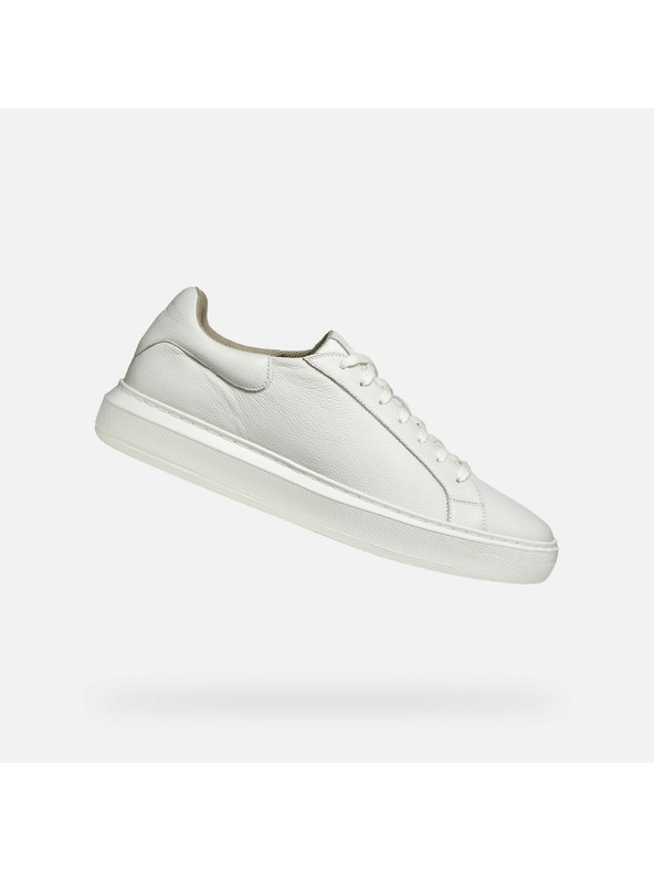 Geox Bílé pánské tenisky Geox Deiven